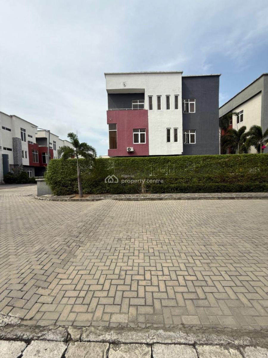 Fully Furnished 4-bedroom Townhouse with Bq, Vintage Park Estate, Osapa, Lekki, Lagos, House for Sale
