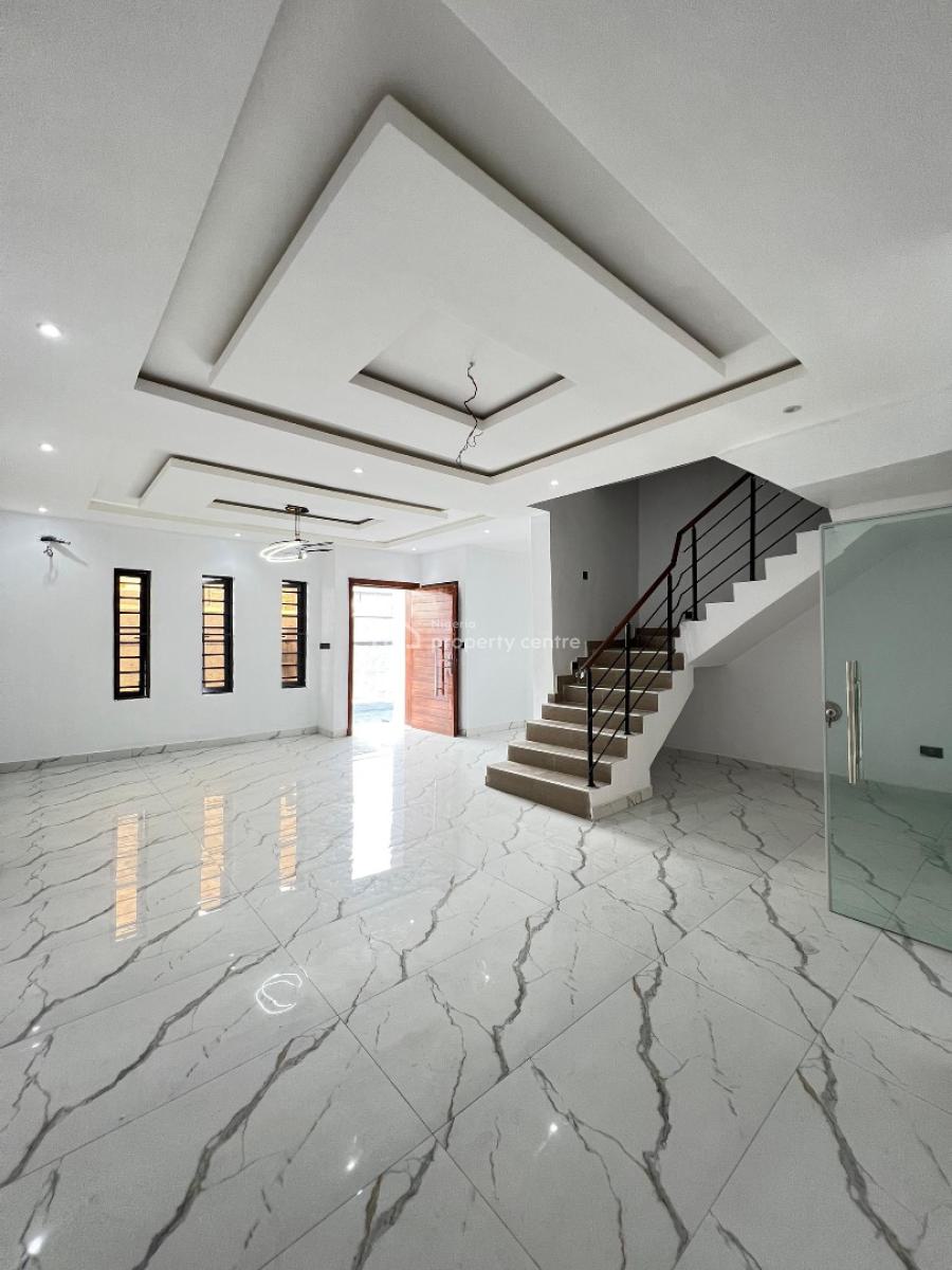 Very Spacious 3 Terraced Duplex with Bq in a Serene Environment, Ikota, Lekki, Lagos, Terraced Duplex for Sale