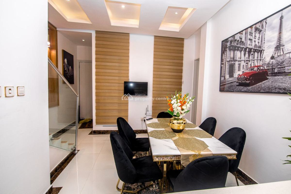 Beautifully Furnished 4 Bedroom Terrace Duplex, Off Freedom Way, Lekki Phase 1, Lekki, Lagos, House for Rent