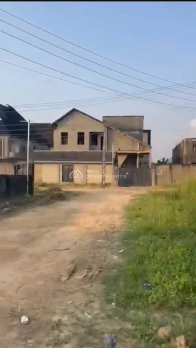 Full Plot of Land, Fenced and Gated with German Floor, Valleyview Estate, Ebute, Ikorodu, Lagos, Mixed-use Land for Sale