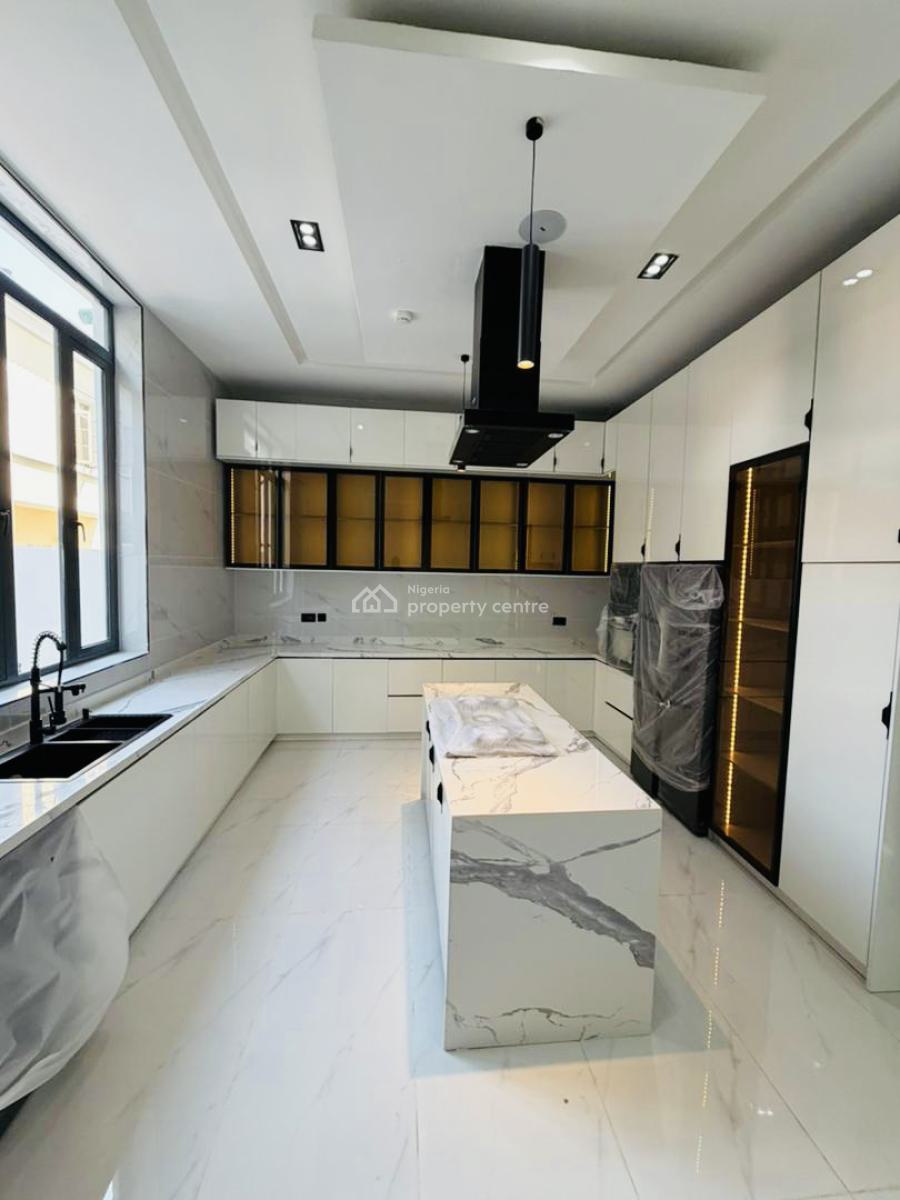 Fully Automated  Detached Home with Rooftop  Terrace Cinema Pool & Gym, Chevron . ( Serene , Beautiful and Secured Estate), Lekki, Lagos, Detached Duplex for Sale