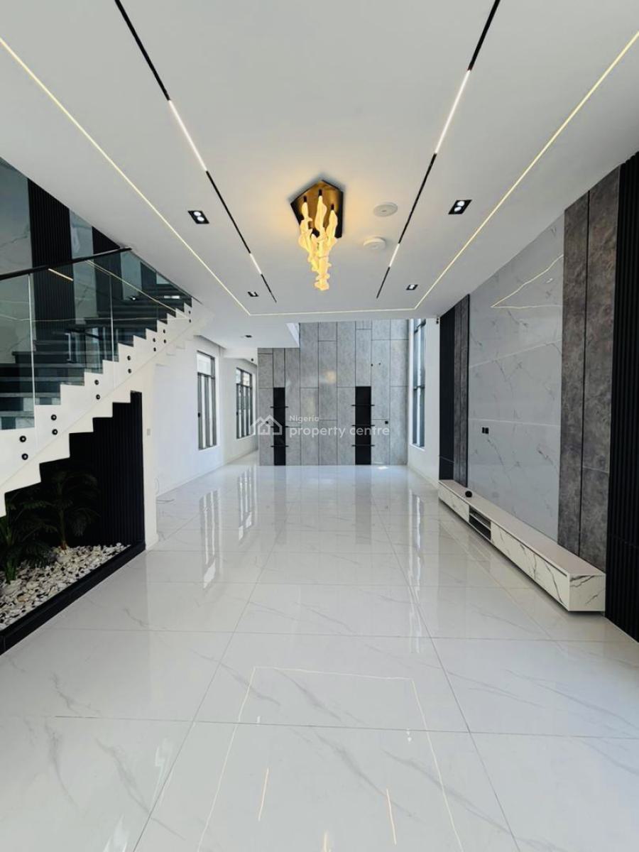 Fully Automated  Detached Home with Rooftop  Terrace Cinema Pool & Gym, Chevron . ( Serene , Beautiful and Secured Estate), Lekki, Lagos, Detached Duplex for Sale