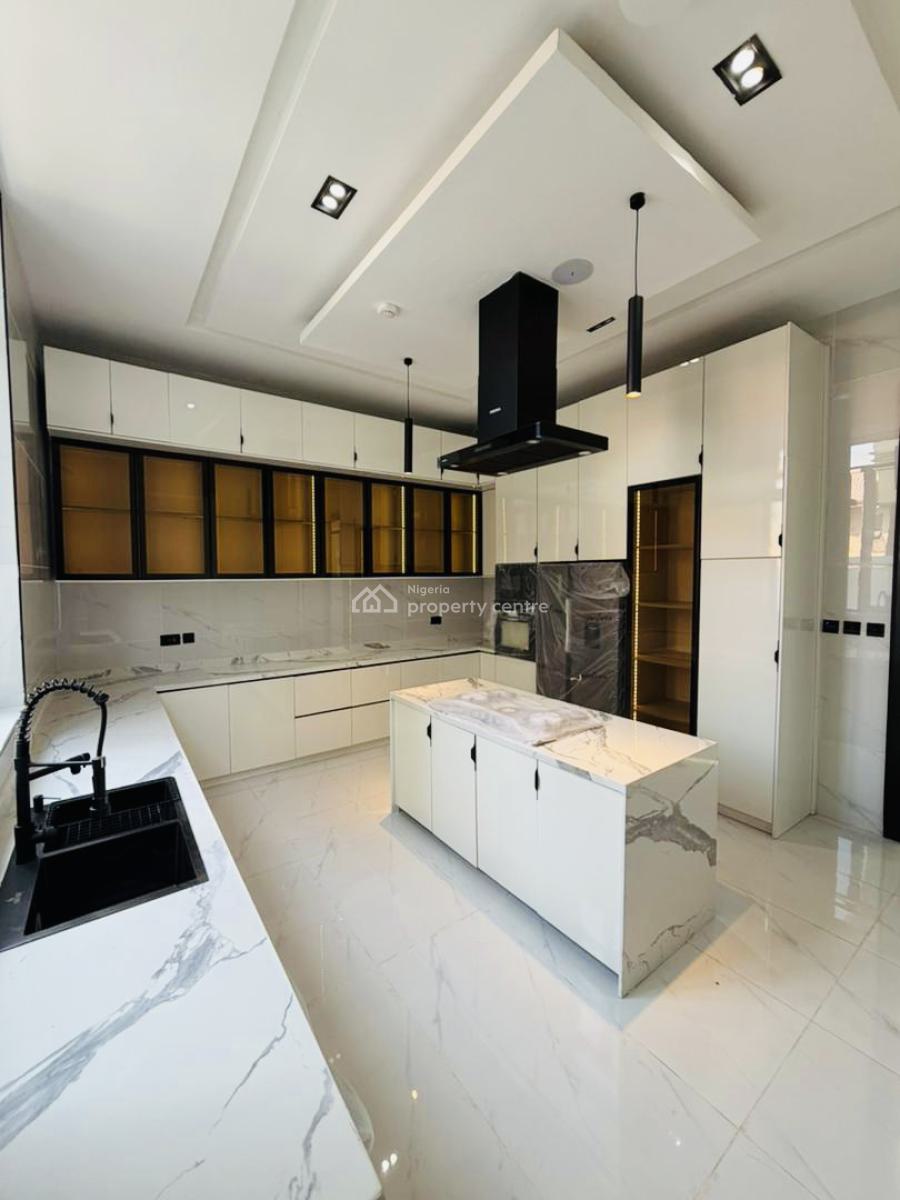 Fully Automated  Detached Home with Rooftop  Terrace Cinema Pool & Gym, Chevron . ( Serene , Beautiful and Secured Estate), Lekki, Lagos, Detached Duplex for Sale