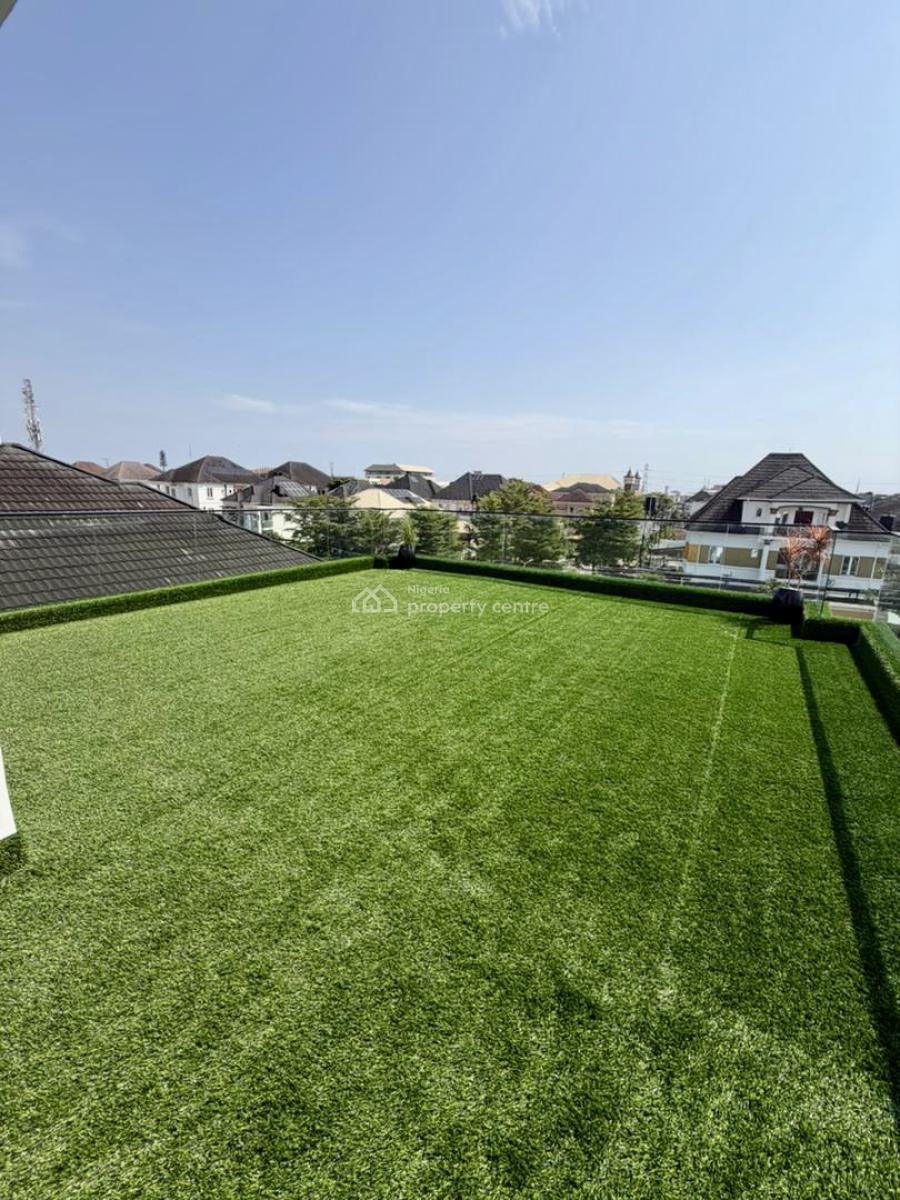 Fully Automated  Detached Home with Rooftop  Terrace Cinema Pool & Gym, Chevron . ( Serene , Beautiful and Secured Estate), Lekki, Lagos, Detached Duplex for Sale