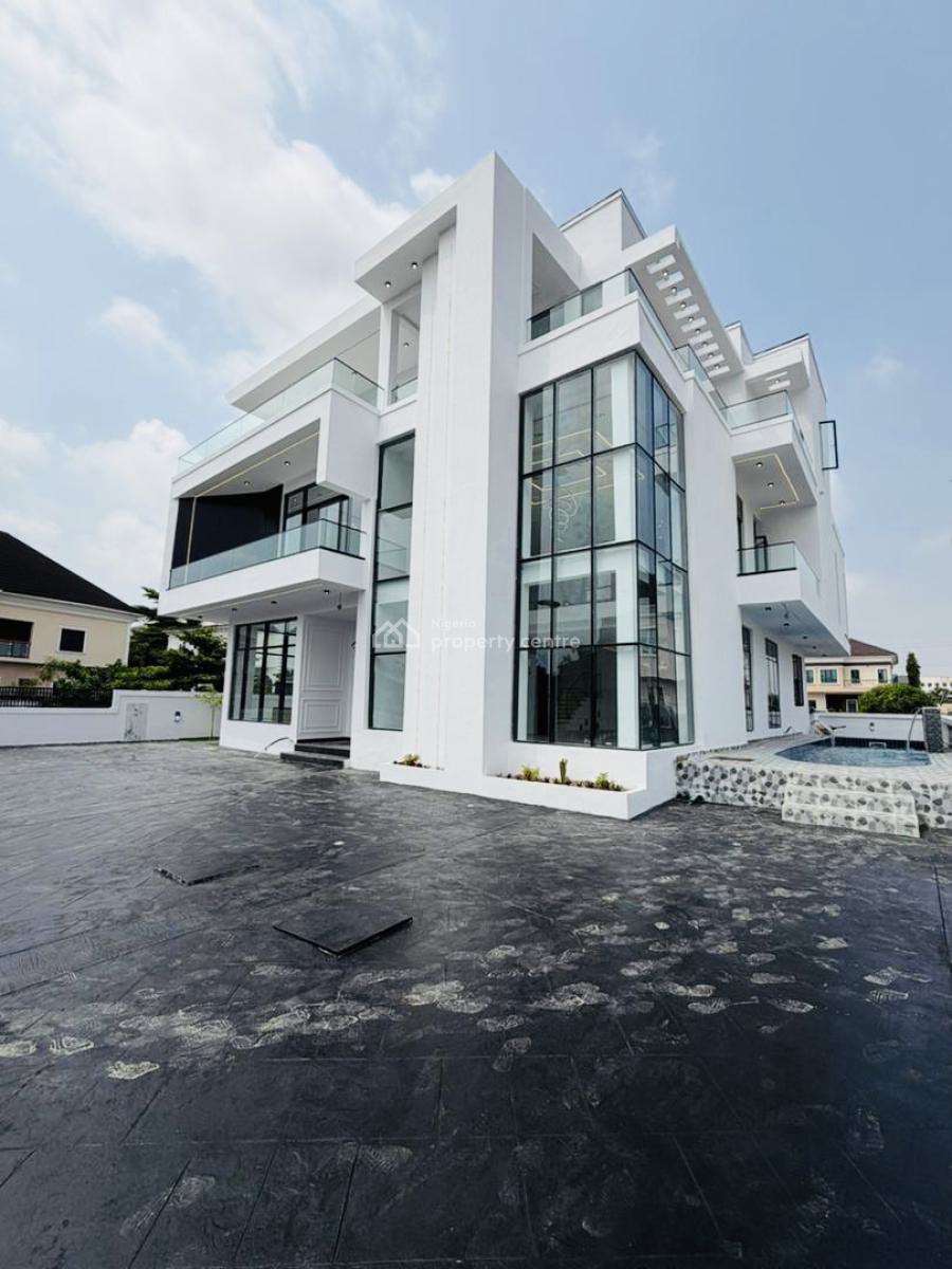 Luxury Smart 5 Bedroom Home with Rooftop Terrace, Cinema, Pool & Gym, Lakeview Estate., Lekki, Lagos, Detached Duplex for Sale