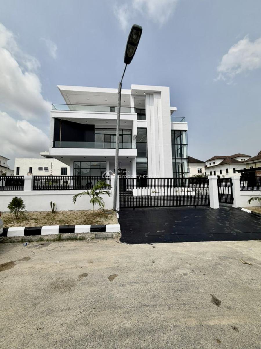 Luxury Smart 5 Bedroom Home with Rooftop Terrace, Cinema, Pool & Gym, Lakeview Estate., Lekki, Lagos, Detached Duplex for Sale