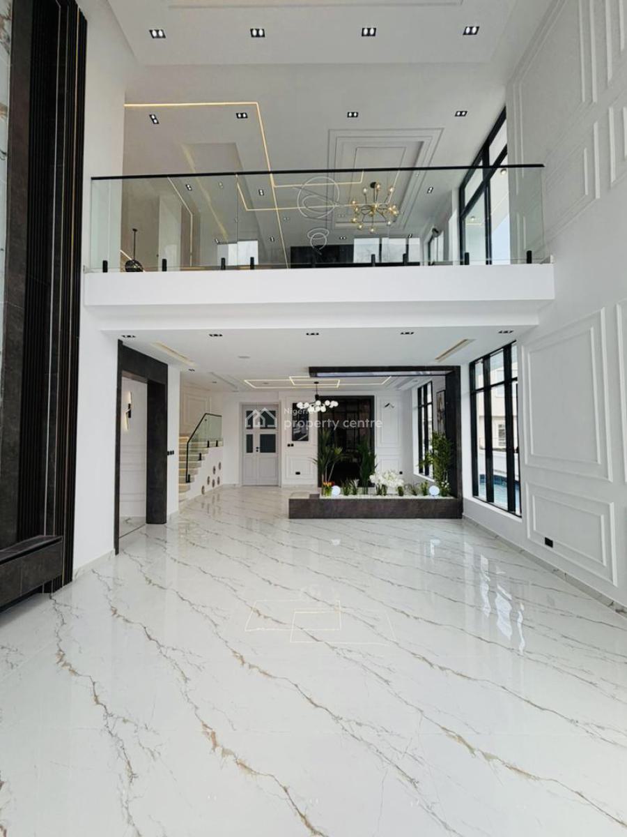 Luxury Smart 5 Bedroom Home with Rooftop Terrace, Cinema, Pool & Gym, Lakeview Estate., Lekki, Lagos, Detached Duplex for Sale