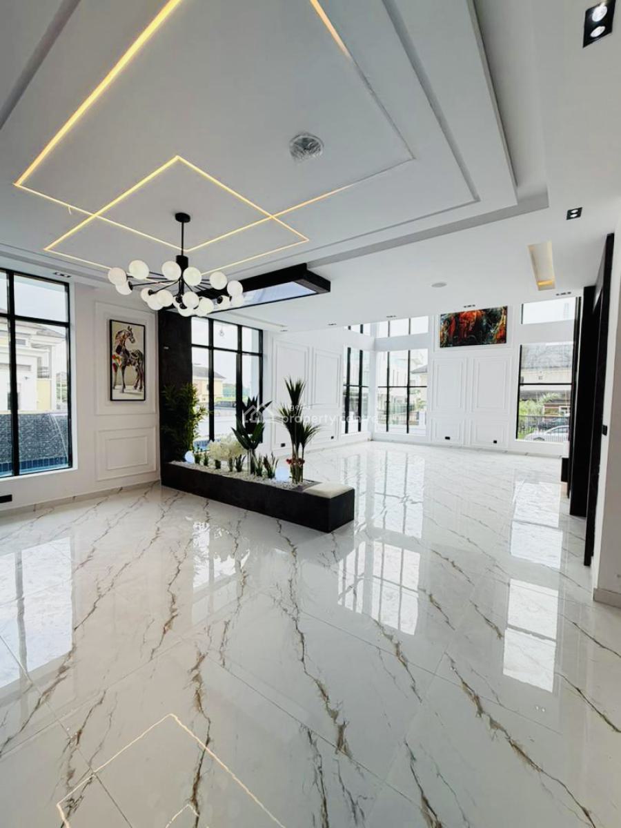 Luxury Smart 5 Bedroom Home with Rooftop Terrace, Cinema, Pool & Gym, Lakeview Estate., Lekki, Lagos, Detached Duplex for Sale