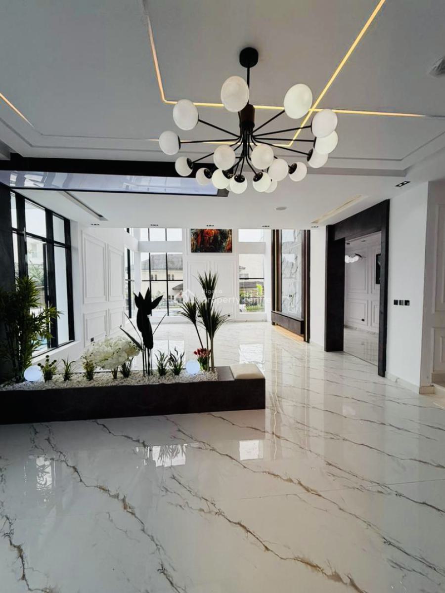 Luxury Smart 5 Bedroom Home with Rooftop Terrace, Cinema, Pool & Gym, Lakeview Estate., Lekki, Lagos, Detached Duplex for Sale