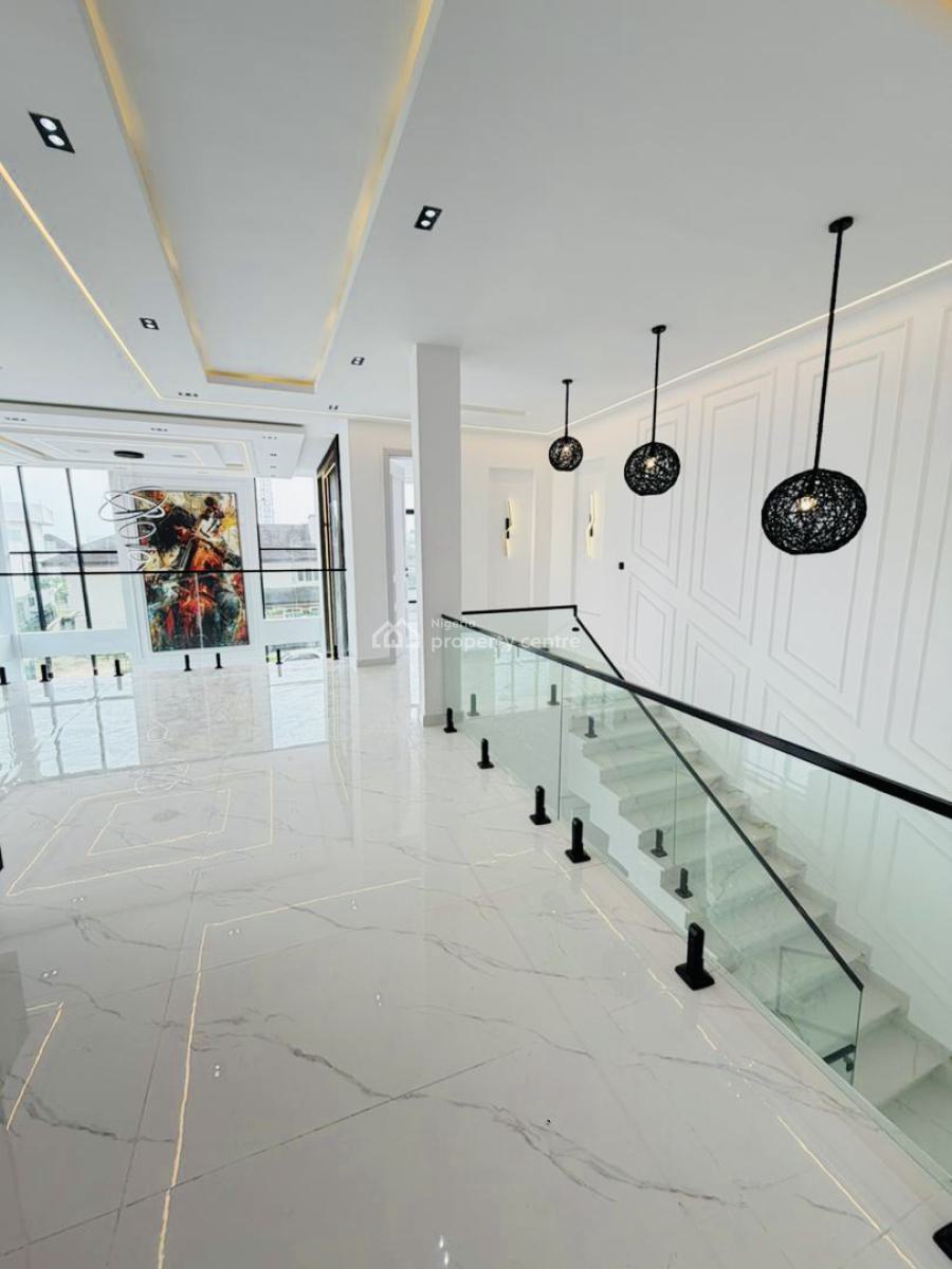 Luxury Smart 5 Bedroom Home with Rooftop Terrace, Cinema, Pool & Gym, Lakeview Estate., Lekki, Lagos, Detached Duplex for Sale