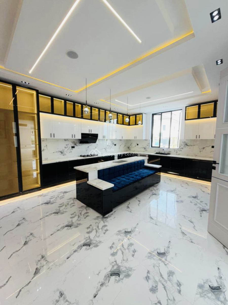 Luxury Smart 5 Bedroom Home with Rooftop Terrace, Cinema, Pool & Gym, Lakeview Estate., Lekki, Lagos, Detached Duplex for Sale