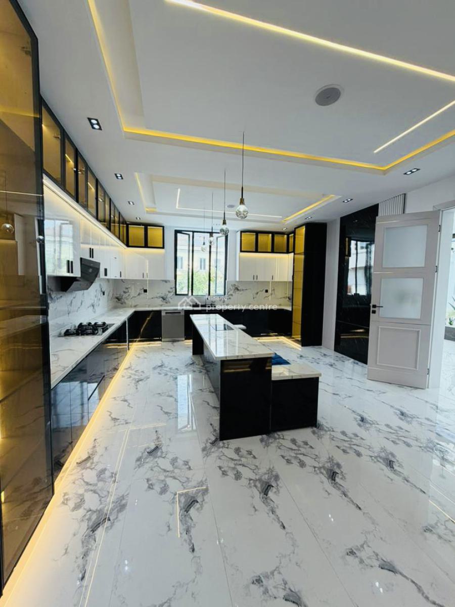 Luxury Smart 5 Bedroom Home with Rooftop Terrace, Cinema, Pool & Gym, Lakeview Estate., Lekki, Lagos, Detached Duplex for Sale