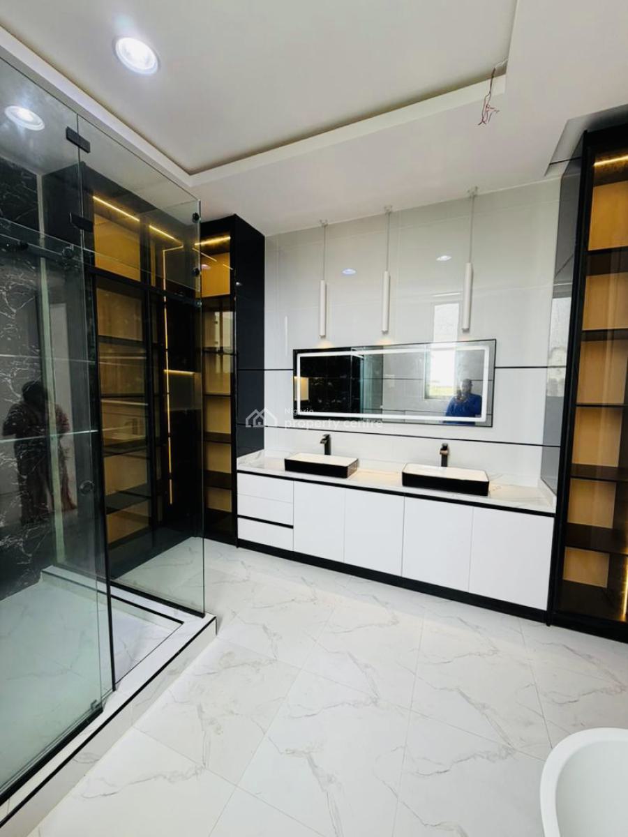 Luxury Smart 5 Bedroom Home with Rooftop Terrace, Cinema, Pool & Gym, Lakeview Estate., Lekki, Lagos, Detached Duplex for Sale