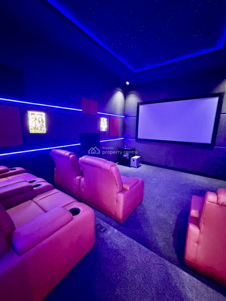 Luxury Smart 5 Bedroom Home with Rooftop Terrace, Cinema, Pool & Gym, Lakeview Estate., Lekki, Lagos, Detached Duplex for Sale