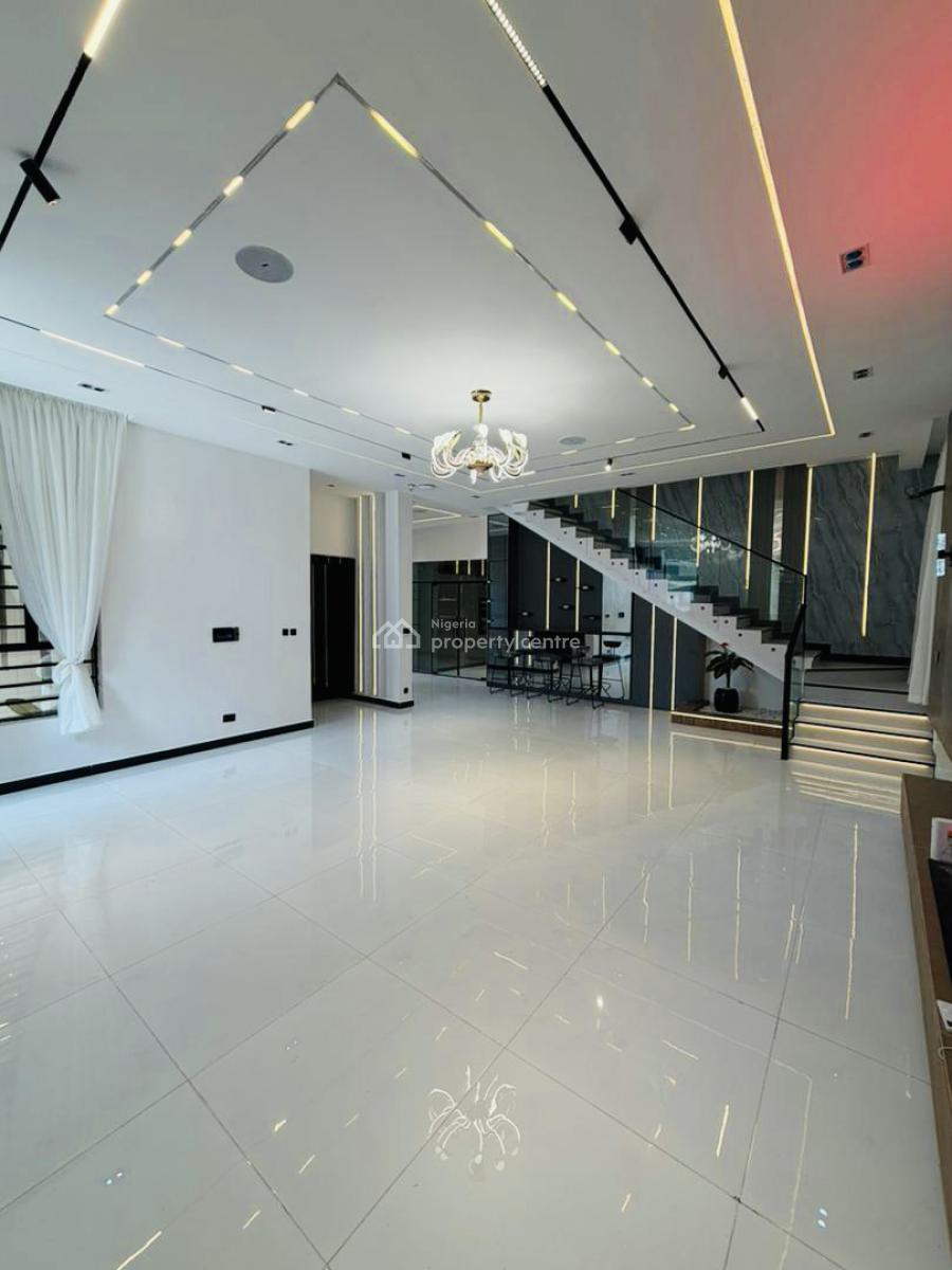 Contemporary Luxury Home with Rooftop Terrace,cinema,pool ,gym &gazebo, 2 Toll Gate(serene and Secured Estate), Lekki, Lagos, Detached Duplex for Sale