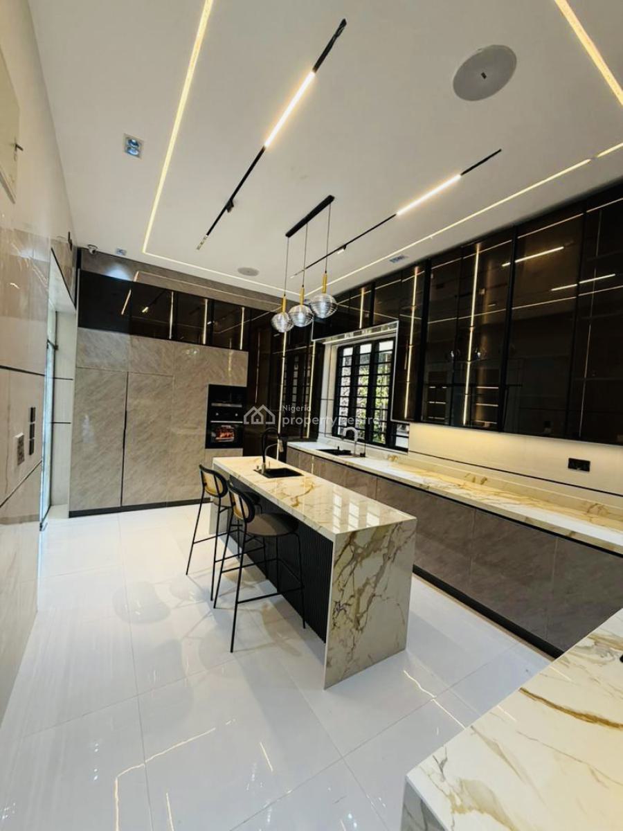 Contemporary Luxury Home with Rooftop Terrace,cinema,pool ,gym &gazebo, 2 Toll Gate(serene and Secured Estate), Lekki, Lagos, Detached Duplex for Sale