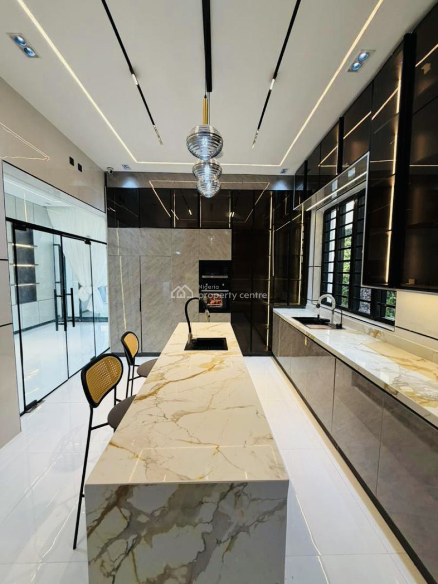 Contemporary Luxury Home with Rooftop Terrace,cinema,pool ,gym &gazebo, 2 Toll Gate(serene and Secured Estate), Lekki, Lagos, Detached Duplex for Sale