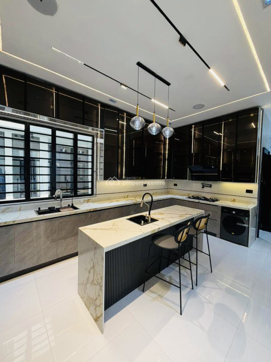 Contemporary Luxury Home with Rooftop Terrace,cinema,pool ,gym &gazebo, 2 Toll Gate(serene and Secured Estate), Lekki, Lagos, Detached Duplex for Sale