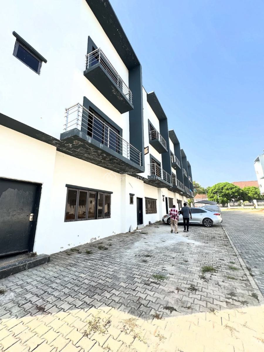 Brand New 4 Bedroom Terrace Duplex with Bq in a Mini Estate, Life Camp, Abuja, Terraced Duplex for Rent