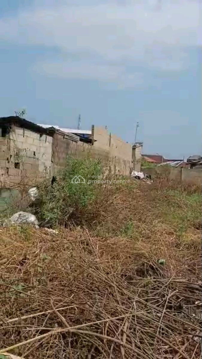 There Is a Client for Half a Plot, Another One Needed, Along Community Street, Apelehin, New Garage, Bariga, Shomolu, Lagos, Mixed-use Land for Sale