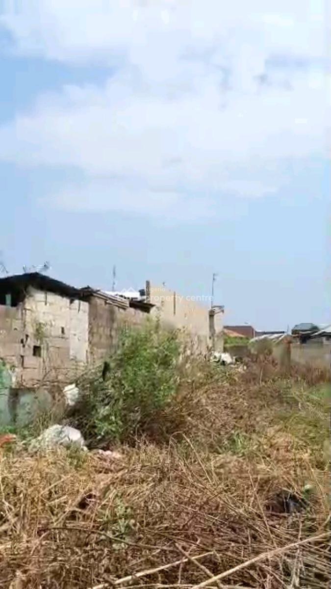 a Client for Half a Plot, Another One Needed, Long Community Street, Apelehin, New Garage, Bariga, Shomolu, Lagos, Mixed-use Land for Sale