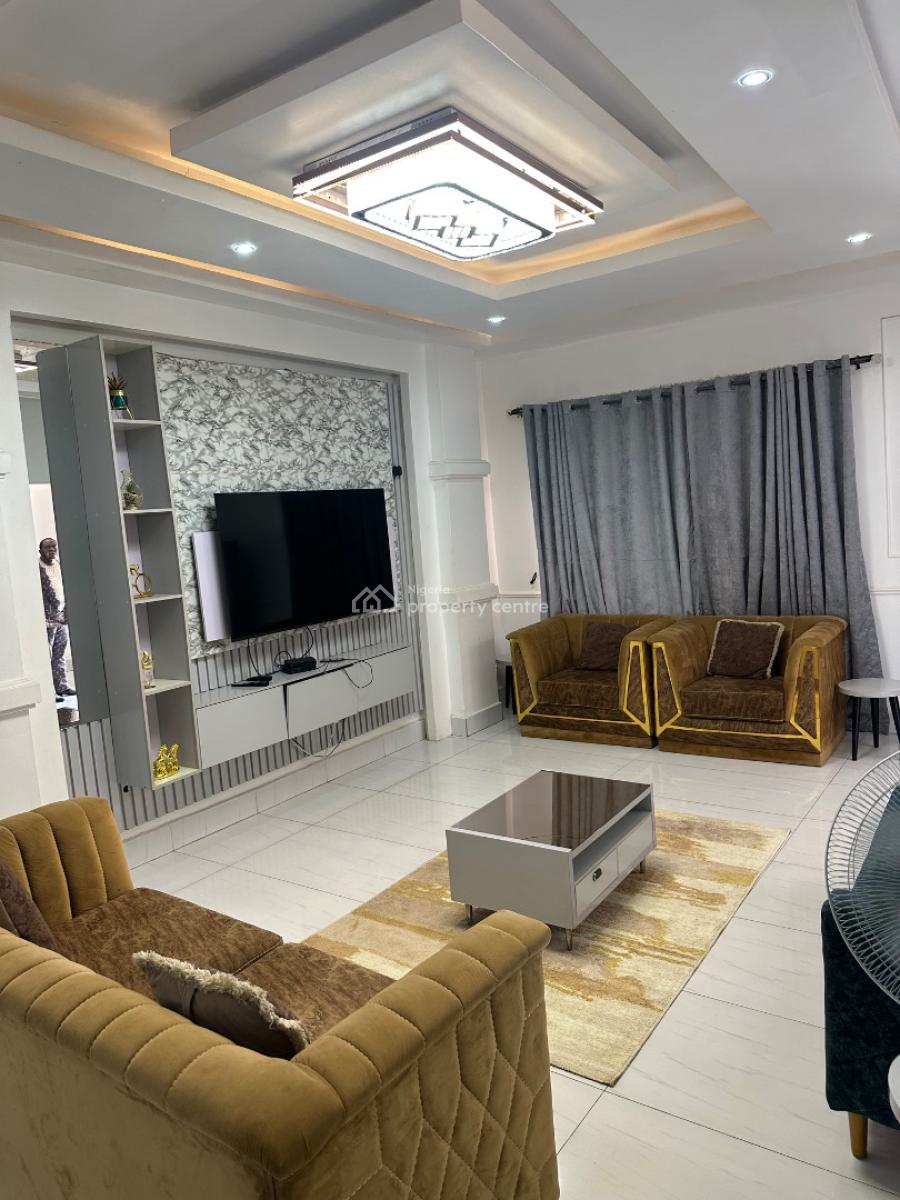 Luxury 4 Bedroom Furnished Bungalow in a Serene Environment, Efab Queens Estate, Gwarinpa Extension, Gwarinpa, Abuja, Detached Bungalow for Rent