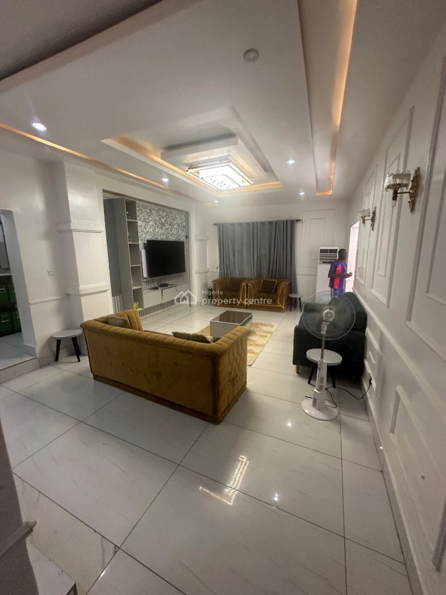 Luxury 4 Bedroom Furnished Bungalow in a Serene Environment, Efab Queens Estate, Gwarinpa Extension, Gwarinpa, Abuja, Detached Bungalow for Rent