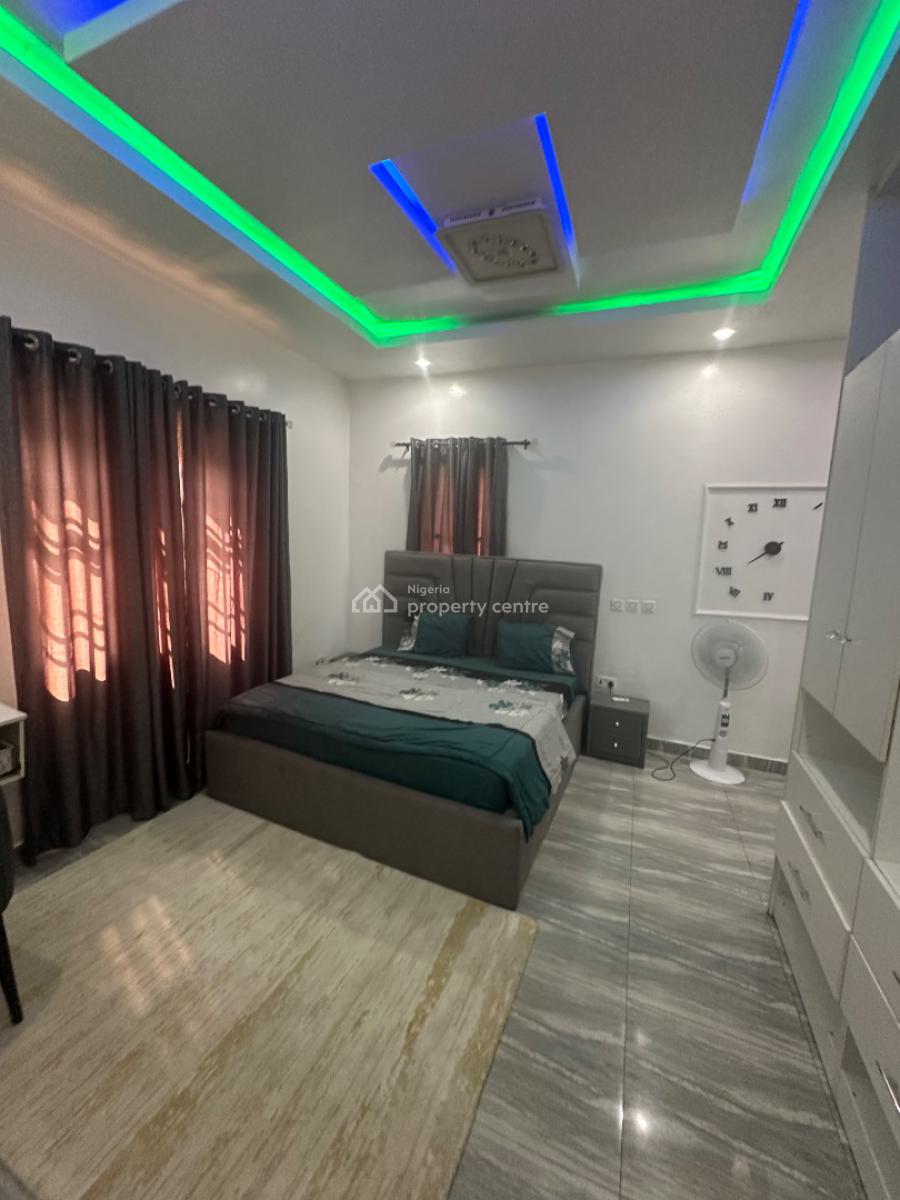 Luxury 4 Bedroom Furnished Bungalow in a Serene Environment, Efab Queens Estate, Gwarinpa Extension, Gwarinpa, Abuja, Detached Bungalow for Rent