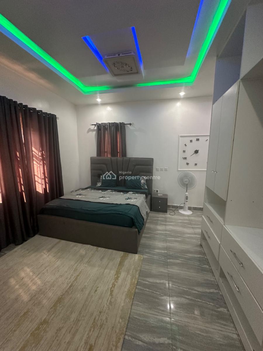 Luxury 4 Bedroom Furnished Bungalow in a Serene Environment, Efab Queens Estate, Gwarinpa Extension, Gwarinpa, Abuja, Detached Bungalow for Rent