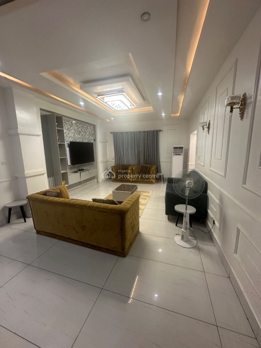 Luxury 4 Bedroom Furnished Bungalow in a Serene Environment, Efab Queens Estate, Gwarinpa Extension, Gwarinpa, Abuja, Detached Bungalow for Rent