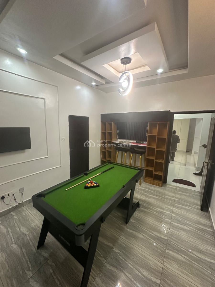 Luxury 4 Bedroom Furnished Bungalow in a Serene Environment, Efab Queens Estate, Gwarinpa Extension, Gwarinpa, Abuja, Detached Bungalow for Rent