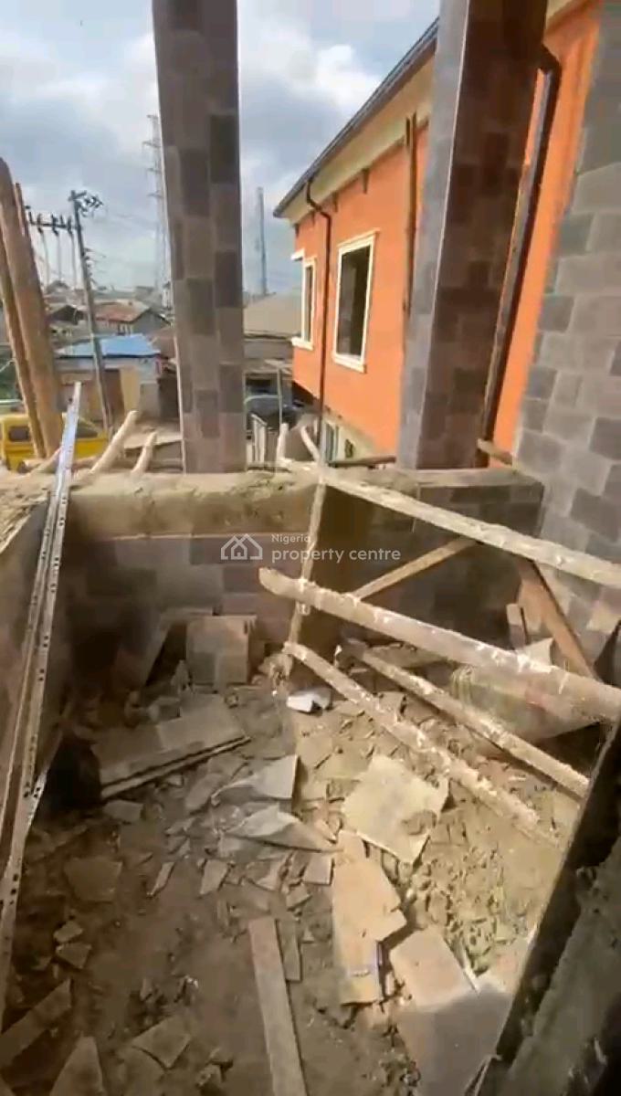 a Newly Built and Standard Miniflat, Upstairs and Groundfloor with Pop, Off Odunsi Street, Bariga, Shomolu, Lagos, Mini Flat (room and Parlour) for Rent