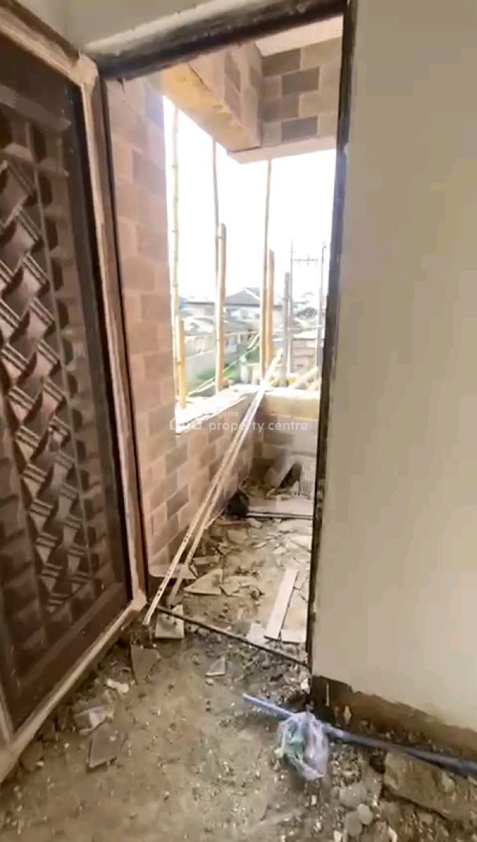 a Newly Built and Standard Miniflat, Upstairs and Groundfloor with Pop, Off Odunsi Street, Bariga, Shomolu, Lagos, Mini Flat (room and Parlour) for Rent