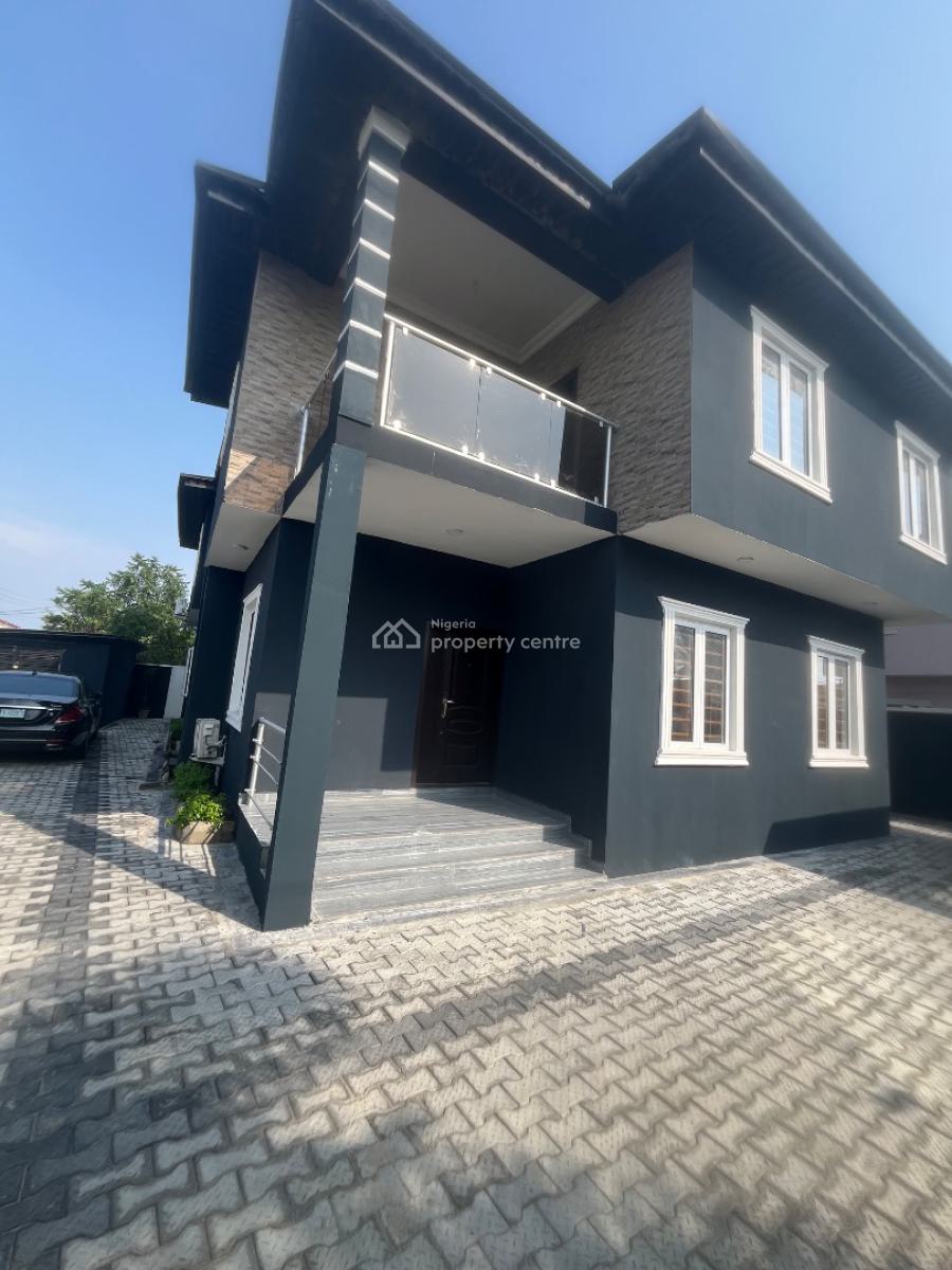 Beautiful Luxury Spacious 4bedroom Fully Detached Duplex with Ac s, Mobil Road Ilaje, Ajah, Lagos, Detached Duplex for Rent