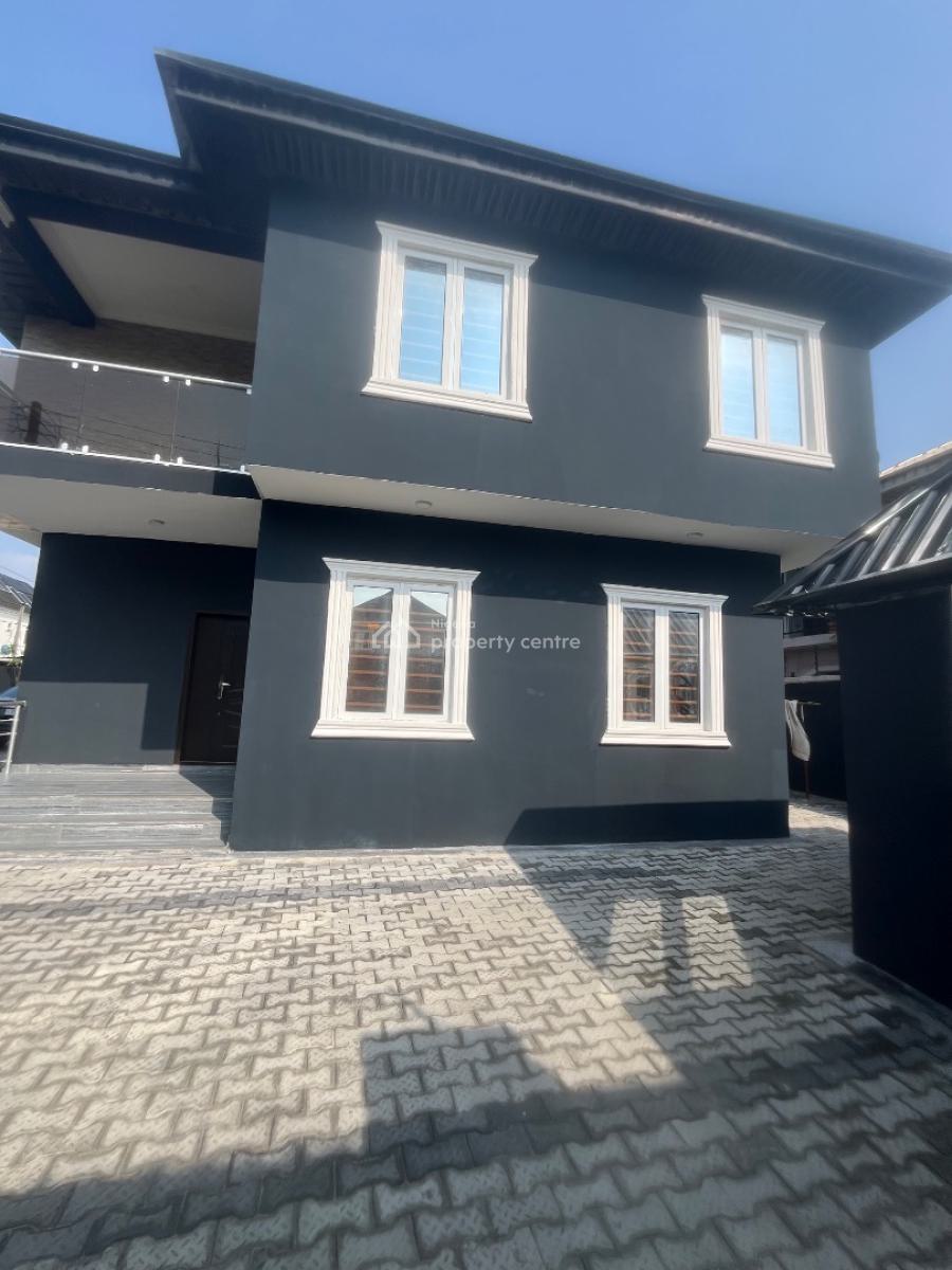 Beautiful Luxury Spacious 4bedroom Fully Detached Duplex with Ac s, Mobil Road Ilaje, Ajah, Lagos, Detached Duplex for Rent