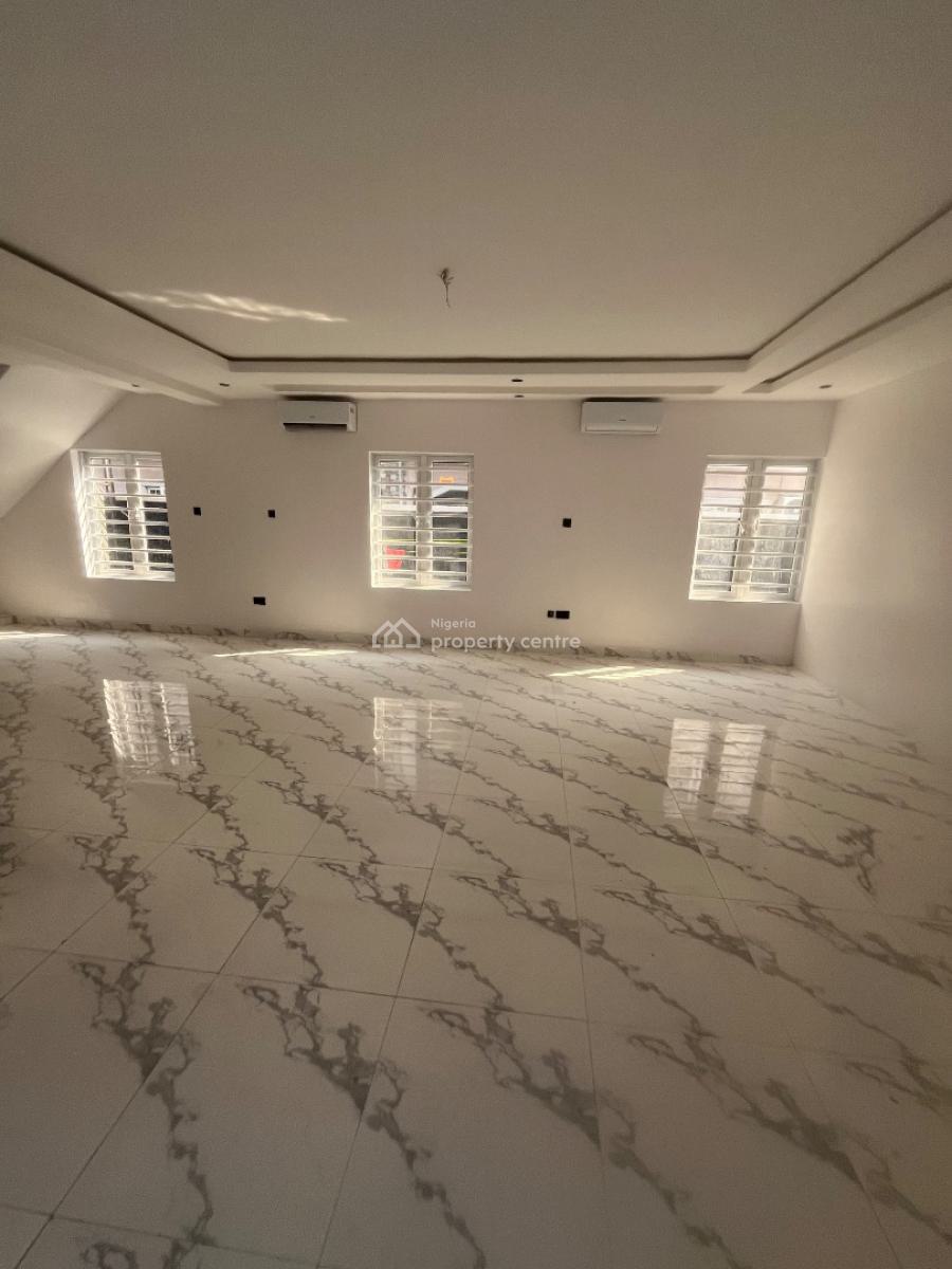 Beautiful Luxury Spacious 4bedroom Fully Detached Duplex with Ac s, Mobil Road Ilaje, Ajah, Lagos, Detached Duplex for Rent