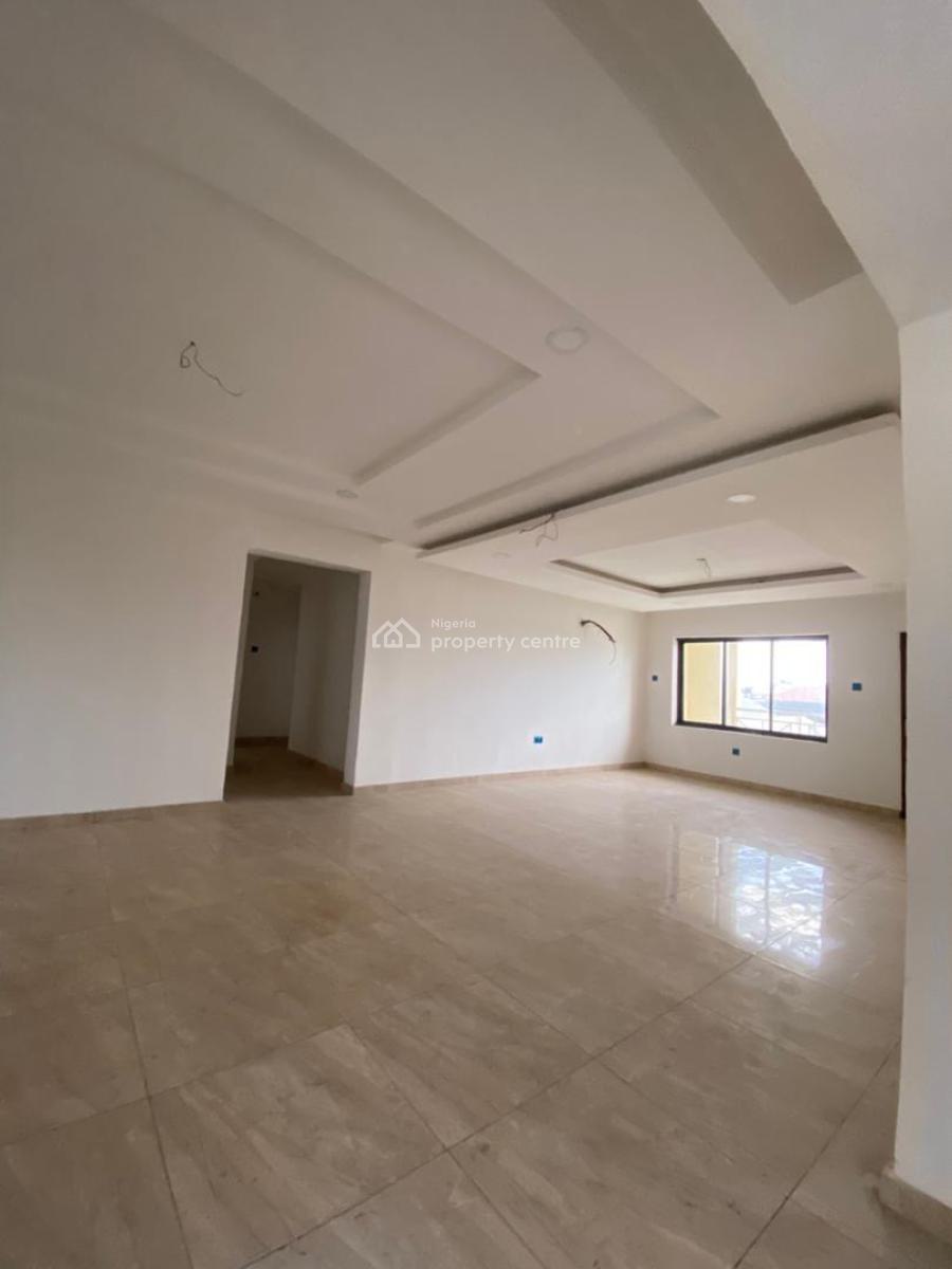 Serviced 3 Bedroom Apartment Upstairs, Sangotedo Ajah Lagos, Sangotedo, Ajah, Lagos, Flat / Apartment for Rent