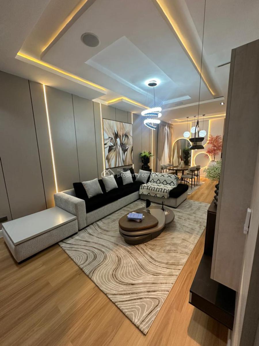 Exquisitely Furnished 3 Bedroom Maisonette with Ps5, Gym and Pool, Meadow Hall Way, Ikate, Lekki, Lagos, House Short Let