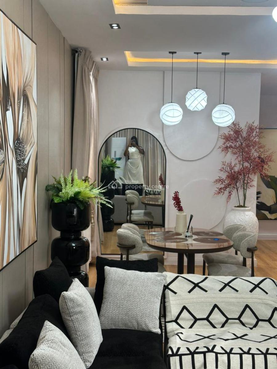 Exquisitely Furnished 3 Bedroom Maisonette with Ps5, Gym and Pool, Meadow Hall Way, Ikate, Lekki, Lagos, House Short Let