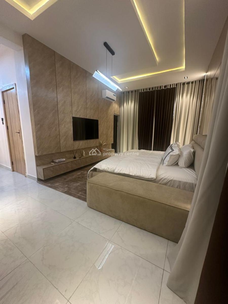 Exquisitely Furnished 3 Bedroom Maisonette with Ps5, Gym and Pool, Meadow Hall Way, Ikate, Lekki, Lagos, House Short Let