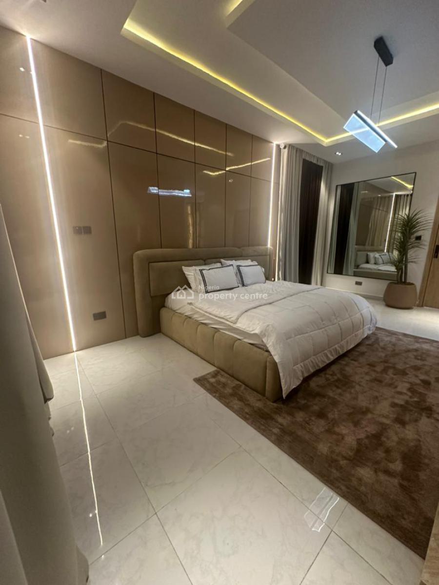 Exquisitely Furnished 3 Bedroom Maisonette with Ps5, Gym and Pool, Meadow Hall Way, Ikate, Lekki, Lagos, House Short Let