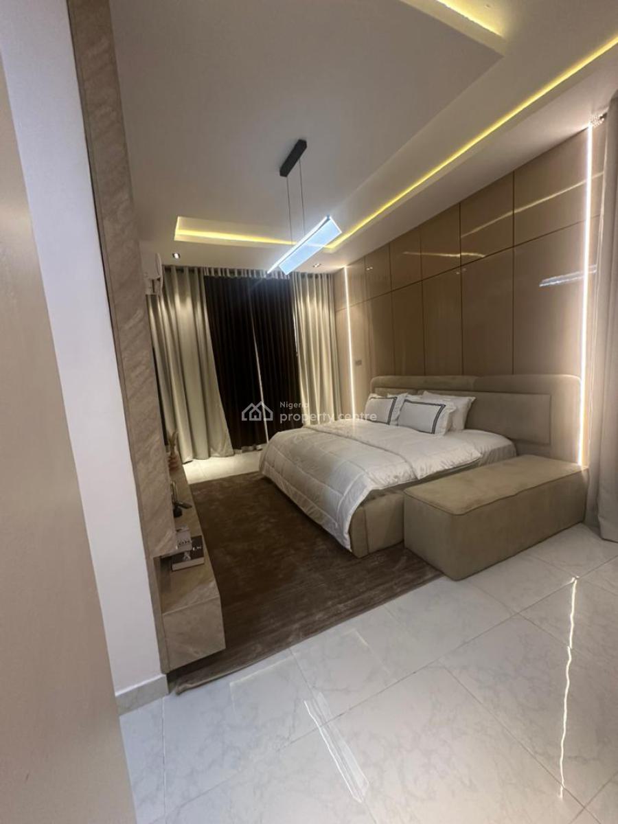 Exquisitely Furnished 3 Bedroom Maisonette with Ps5, Gym and Pool, Meadow Hall Way, Ikate, Lekki, Lagos, House Short Let