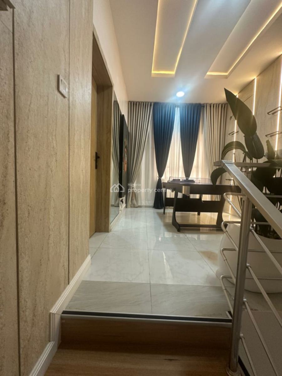 Exquisitely Furnished 3 Bedroom Maisonette with Ps5, Gym and Pool, Meadow Hall Way, Ikate, Lekki, Lagos, House Short Let