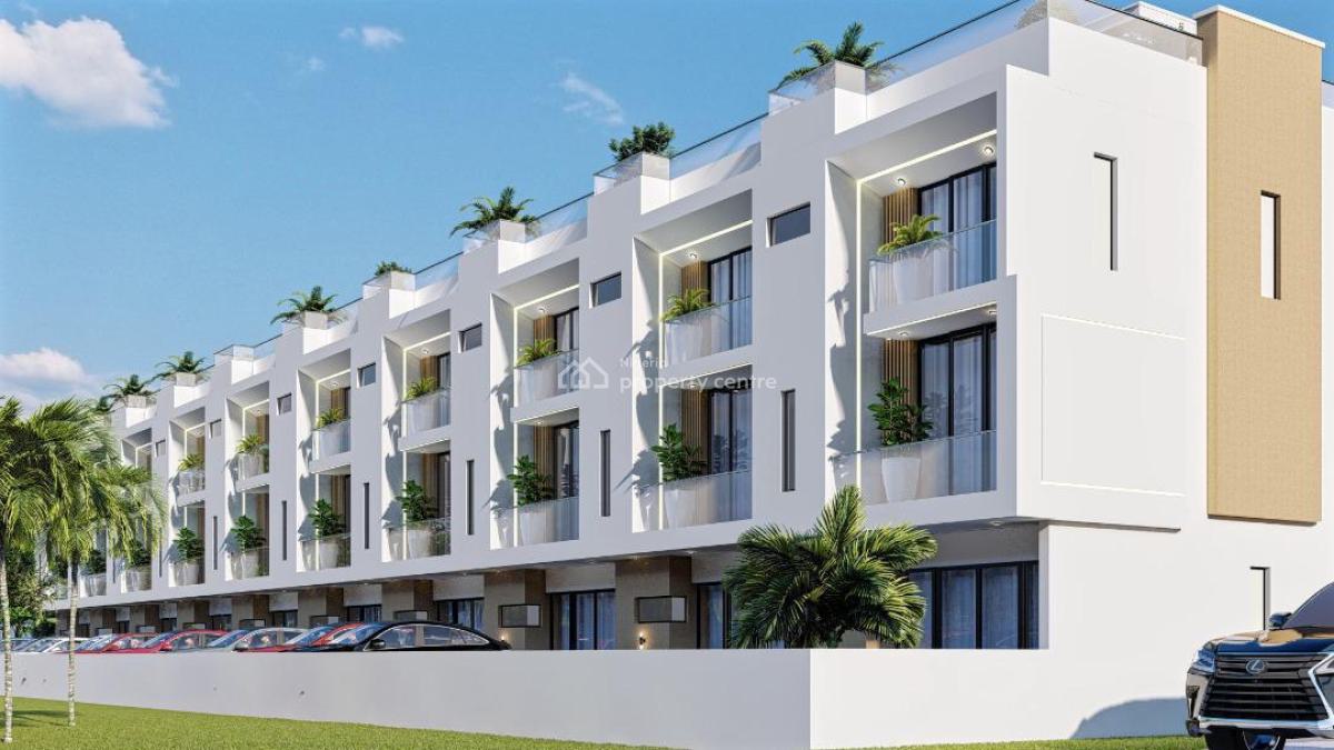 4 Bedroom Semi Detached with Swimming Pool, Gym, Bq and a Rooftop, Ikoyi, Lagos, Semi-detached Duplex for Sale