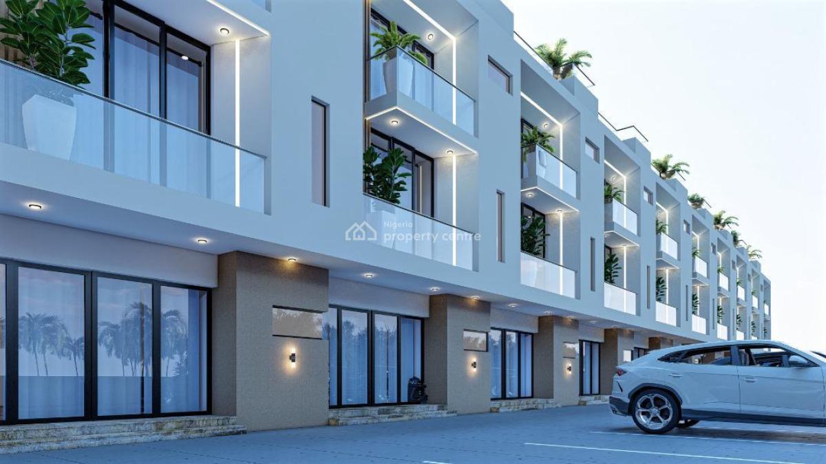 4 Bedroom Semi Detached with Swimming Pool, Gym, Bq and a Rooftop, Ikoyi, Lagos, Semi-detached Duplex for Sale