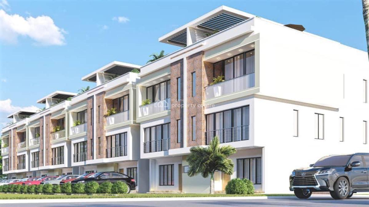 4 Bedroom Semi Detached with Swimming Pool, Gym, Bq and a Rooftop, Ikoyi, Lagos, Semi-detached Duplex for Sale