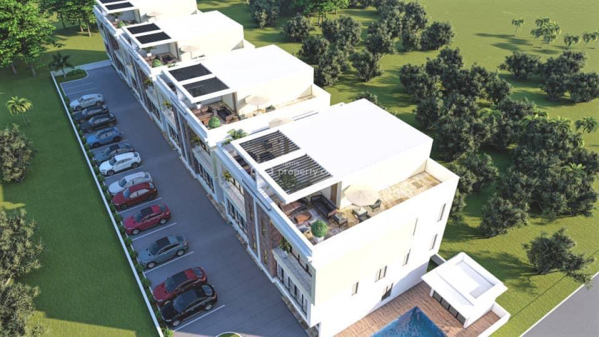 4 Bedroom Semi Detached with Swimming Pool, Gym, Bq and a Rooftop, Ikoyi, Lagos, Semi-detached Duplex for Sale