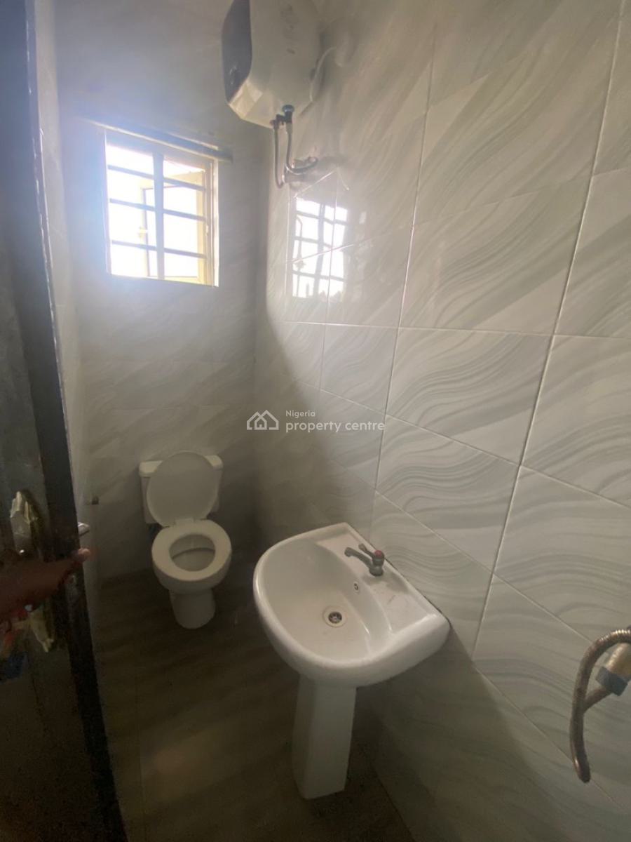 Two Bedroom Apartment Upstairs, in a Secure Estate After Blenco Supermarket Sangotedo, Ajah, Lagos, Flat / Apartment for Rent