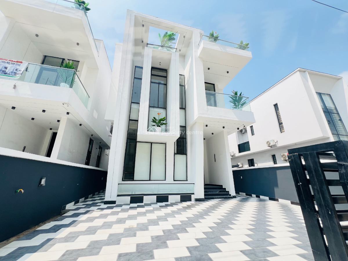5 Bedroom Detached Duplex with Bq, Chevron Alternative, Lekki, Lagos, Detached Duplex for Sale