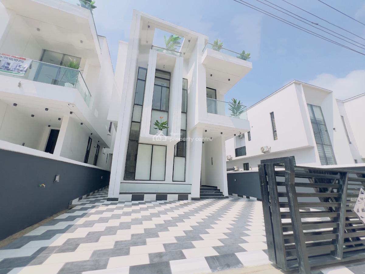 5 Bedroom Detached Duplex with Bq, Chevron Alternative, Lekki, Lagos, Detached Duplex for Sale